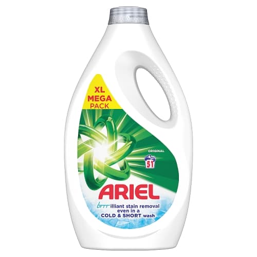 Ariel Washing Liquid, 51 Washes.