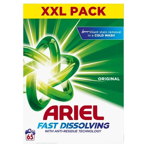 Ariel Washing Powder 4.225kg, 65 Washes.