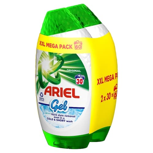 Ariel Washing Liquid Gel, 60 Washes.
