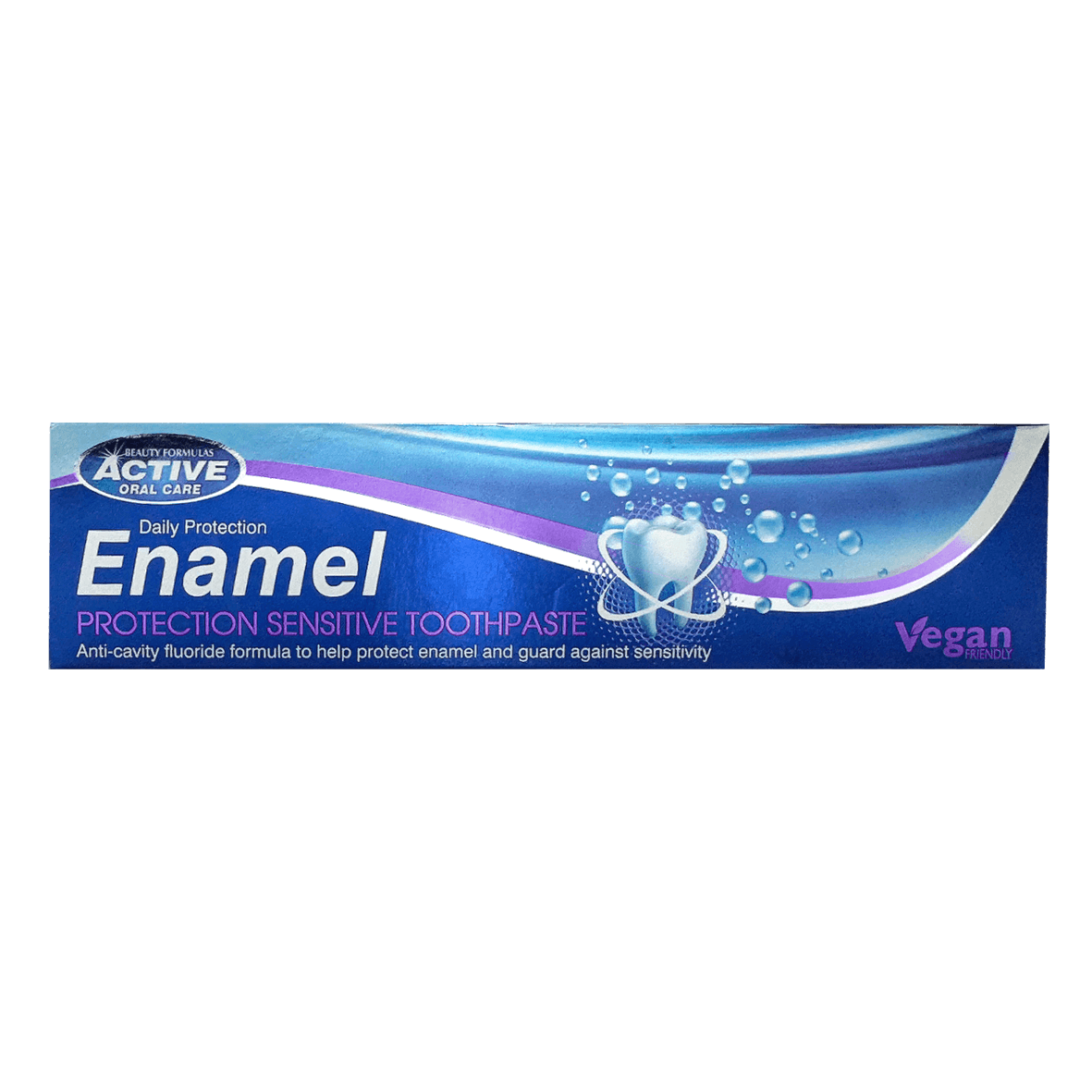 Sensitive enamel protect toothpaste.
