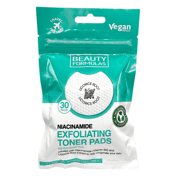 Niacinamide exfoliating toner pads x30.