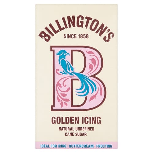 Billington’s Golden Icing Natural Unrefined Cane Sugar 500g