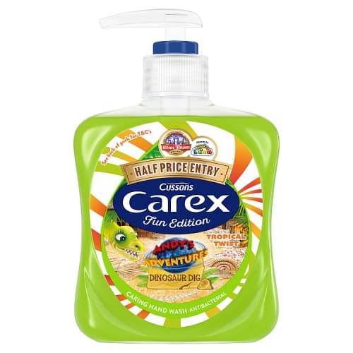Carex Fun Edition Tropical Twist Caring Hand Wash Antibacterial 250ml.