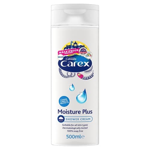 Carex Moisture Plus Shower Cream 500ml.