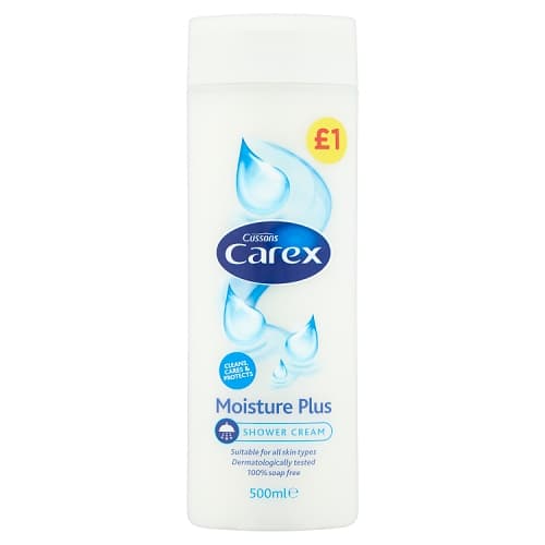 Carex Moisture Plus Shower Cream 500ml PMP £1.
