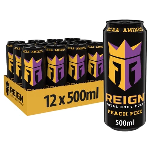 Reign Peach Fizz 12x500ml.