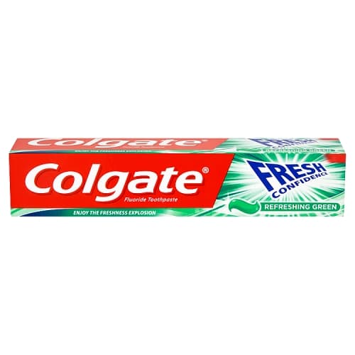 Colgate Fresh Confidence Refreshing Green Toothpaste 75ml