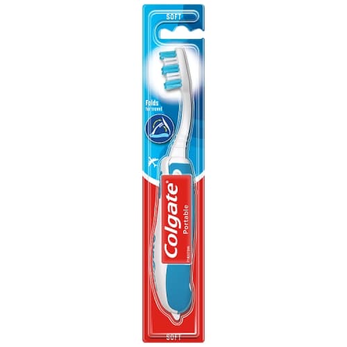 Colgate Portable Travel Soft Toothbrush.