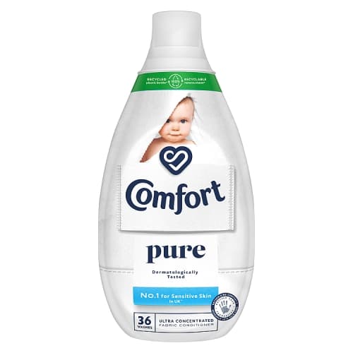 Comfort Ultra-Concentrated Fabric Conditioner Pure 36 Wash 540ml