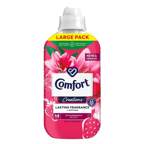 Comfort Creations Fabric Conditioner Strawberry & Lily 48w 1.4l
