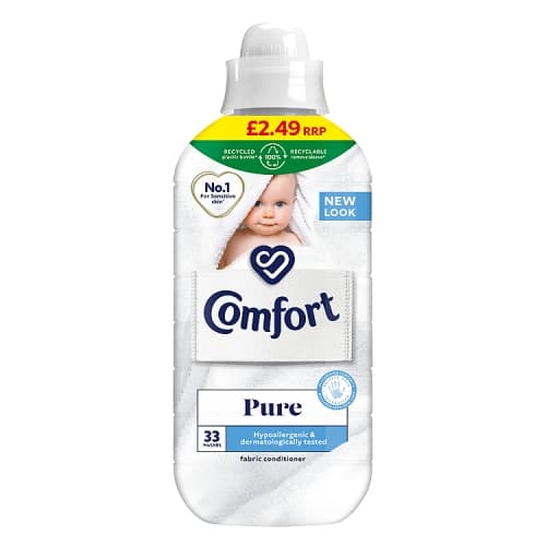 Comfort Fabric Conditioner Pure 33 Wash 990ml
