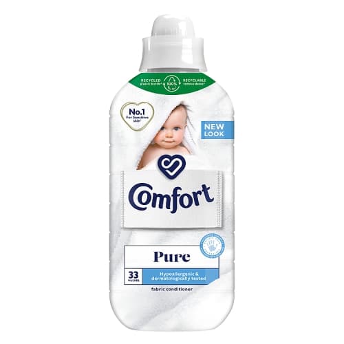 Comfort Fabric Conditioner Pure 33 washes 990ml