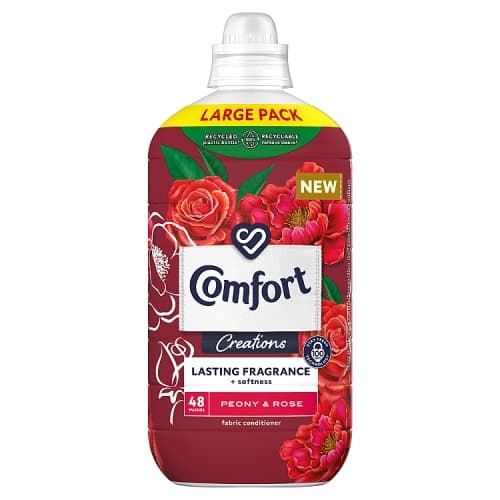 Comfort Creations Fabric Conditioner Peony & Rose 48 Wash 1.4l