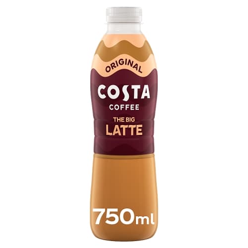 Costa Coffee Latte 6x750ml.