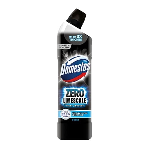 Domestos Zero Limescale Toilet Cleaner Ocean 750 ml