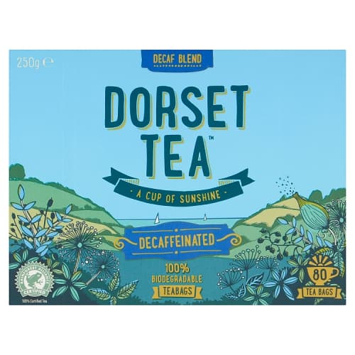 Dorset Tea Decaf Blend 80 Tea Bags