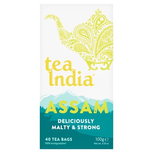 Tea India Assam 40 Tea Bags 100g