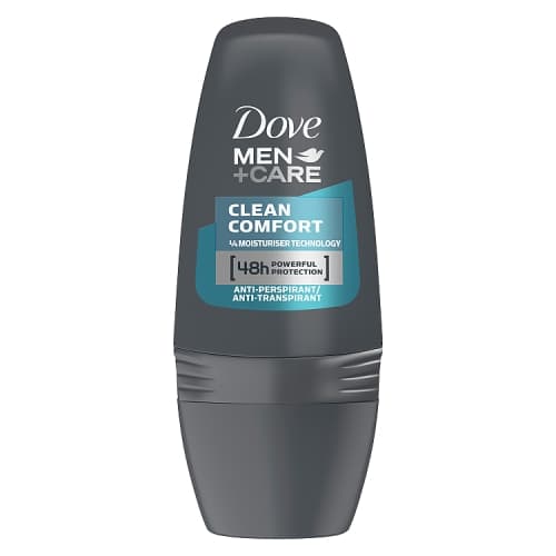 Dove Men+Care Anti-perspirant Deodorant Roll On Clean Comfort 50ml