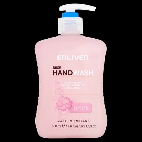 Enliven AntiBacterial Handwash Rose 500ml