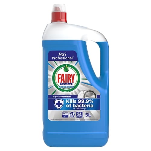 Fairy Professional Washing Up Liquid Antibacterial 5L.