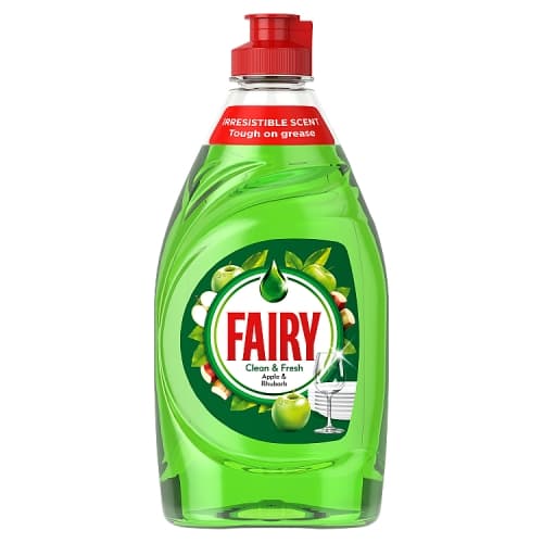 Fairy Washing Up Liquid Apple & Rhubarb 320ml.