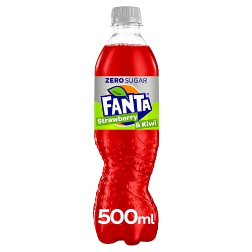 Fanta Zero Strawberry & Kiwi 12x500ml.