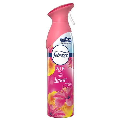Febreze Air Freshener Aerosol Spray Lenor Sparkling Bloom 300ml