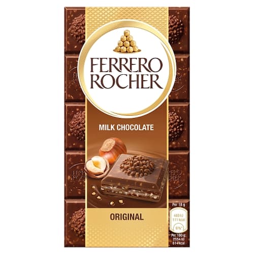 Ferrero Rocher Milk Tablet 90g