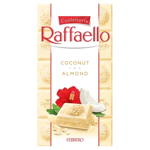 Raffaello Coconut and Almond Tablet 90g