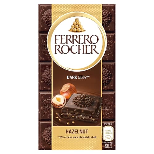 Ferrero Rocher Dark Tablet 90g