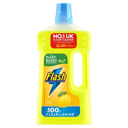 Flash Multipurpose Floor Liquid Cleaner Crisp Lemon 950ml