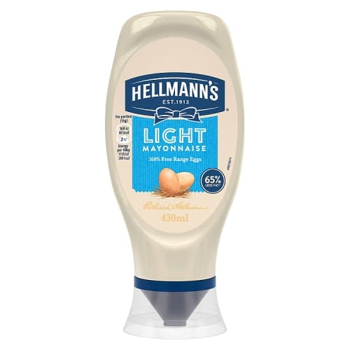 Hellmann’s Condiment Light Mayonnaise 430ml