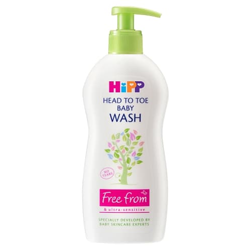 HiPP Head to toe baby wash 400ml.