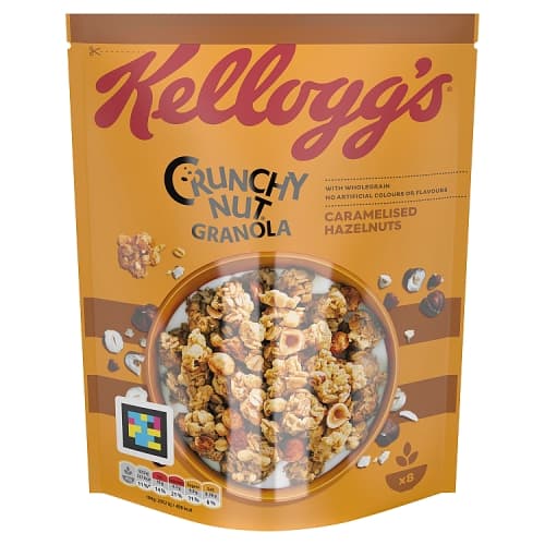 Kellogg’s Crunchy Nut Caramelised Hazelnut Breakfast Granola 380g