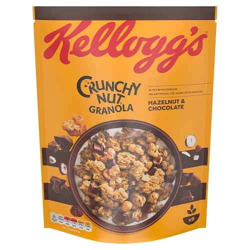 Kellogg’s Crunchy Nut Chocolate & Hazelnut Breakfast Granola 380g