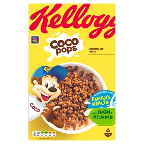 Kellogg’s Coco Pops Chocolate Breakfast Cereal 420g