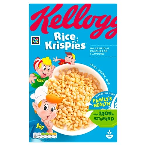 Kellogg’s Rice Krispies Breakfast Cereal 430g