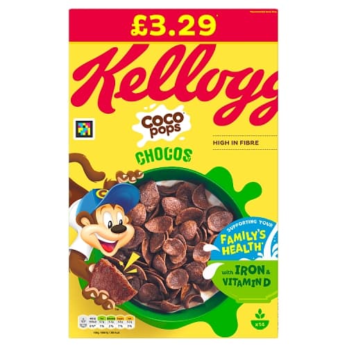 Kellogg’s Coco Pops Chocos 430g