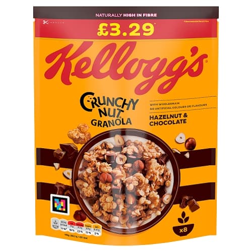 Kellogg’s Crunchy Nut Granola Hazelnut & Chocolate 380g