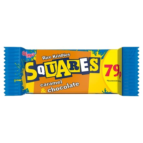 Kellogg’s Squares Caramel & Chocolate Rice Krispies 36g