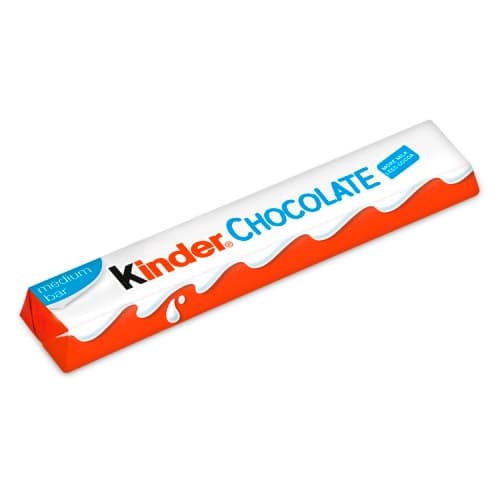 Kinder Milk Chocolate Medium Treat Snack Bar 21g