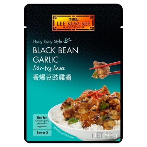 Lee Kum Kee Black Bean Garlic Stir-Fry Sauce 50g