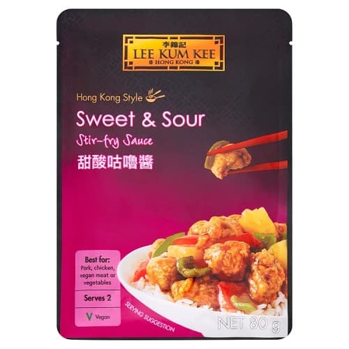 Lee Kum Kee Hong Kong Style Sweet & Sour Stir-Fry Sauce 80g