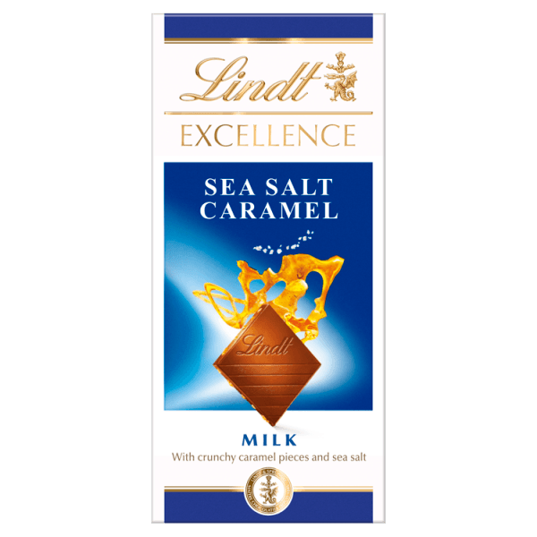 Lindt Excellence Milk Sea Salt Caramel 100g