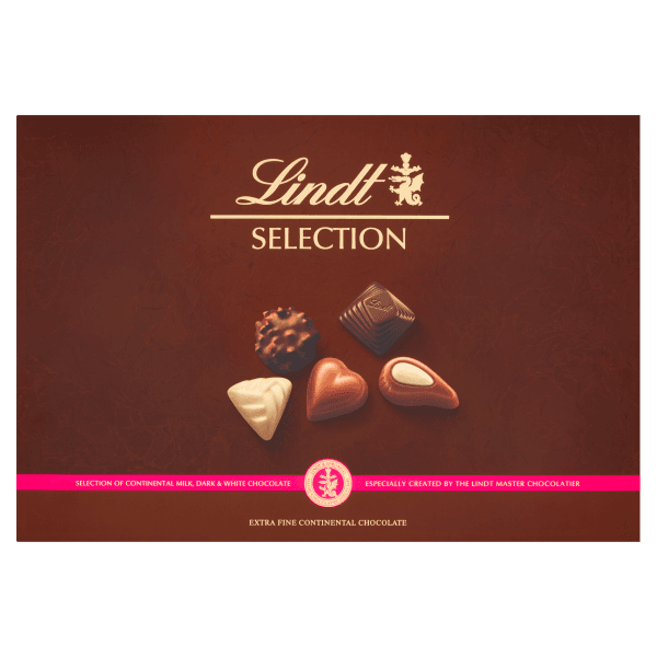 Lindt Selection Extra Fine Continental Chocolate 427g