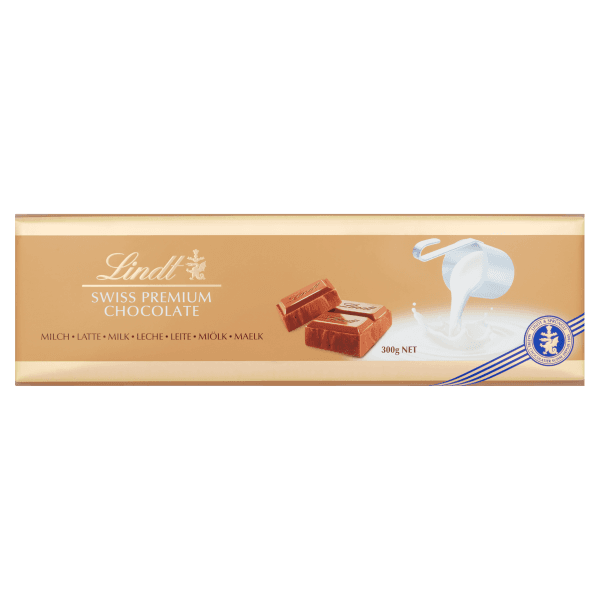Lindt Swiss Premium Milk Chocolate Latte 300g
