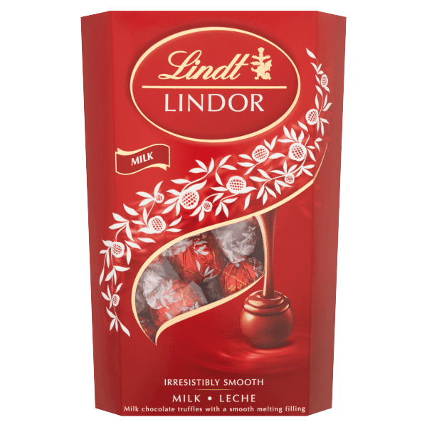 Lindt Lindor Milk Chocolate Truffles Box 337g