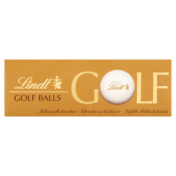 Lindt Milk Chocolate Golf Balls 3 Pieces 110g