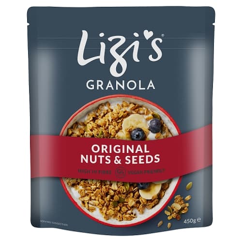 Lizi’s Granola Original Nuts & Seeds 450g