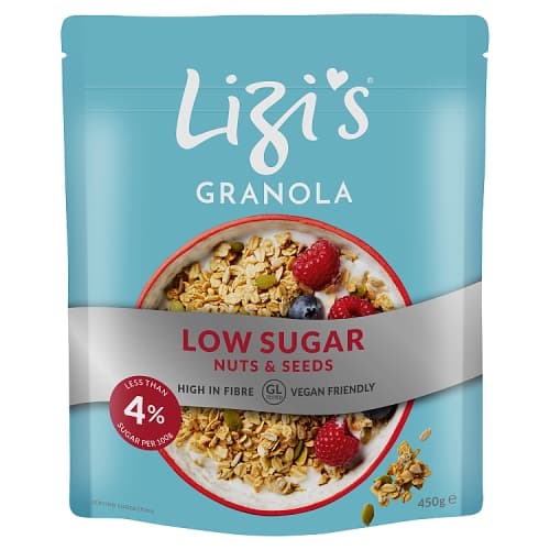 Lizi’s Granola Low Sugar Nuts & Seeds 450g